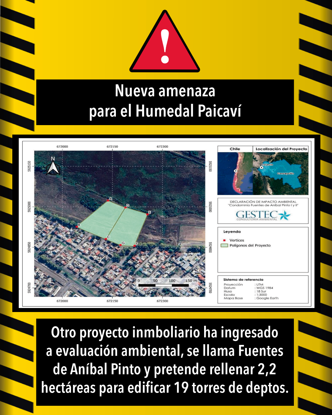 Otra amenaza inmobiliaria para el Humedal Paicaví
